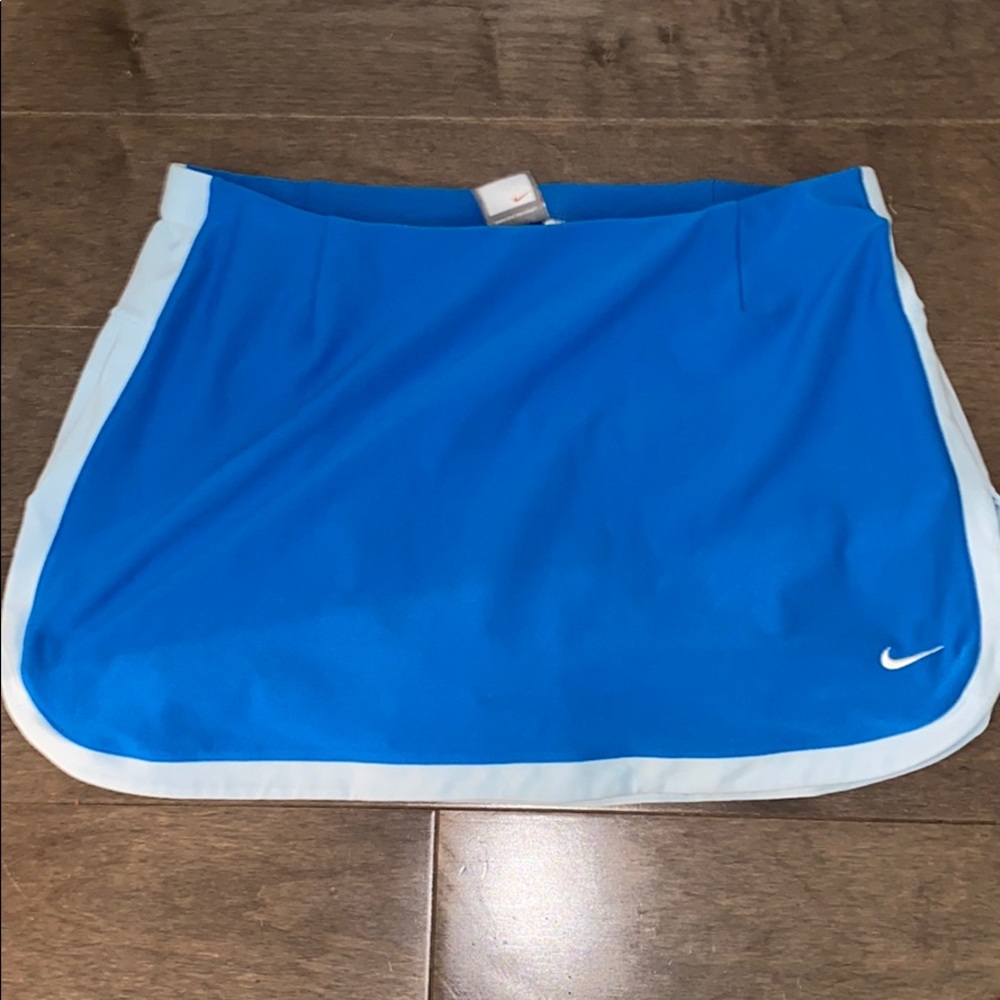 NIKE blue tennis skirt